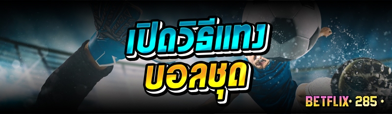 เปิดวิธีแทงบอลชุด